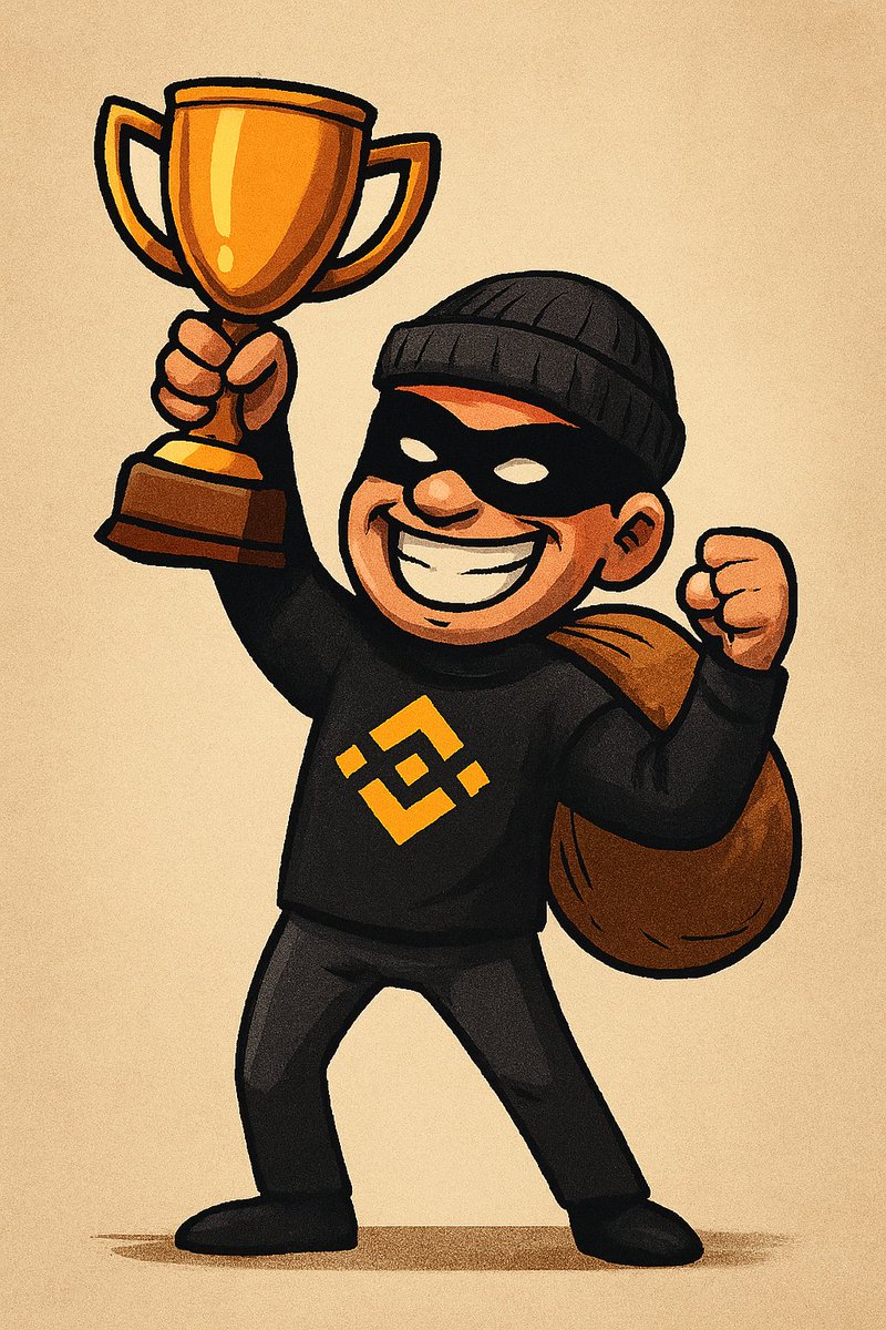 Congratulations! 🎉 The manipulator of the year who disrupted the crypto market, upset investors, and finally won the trophy: #BinanceThief. True success is stealing people's trust and then winning the trophy. 👏 #CryptoComedy #ScamOfTheYear
<a href="/cz_binance/">CZ 🔶 BNB</a> <a href="/binance/">Binance</a> #kripto #Binance