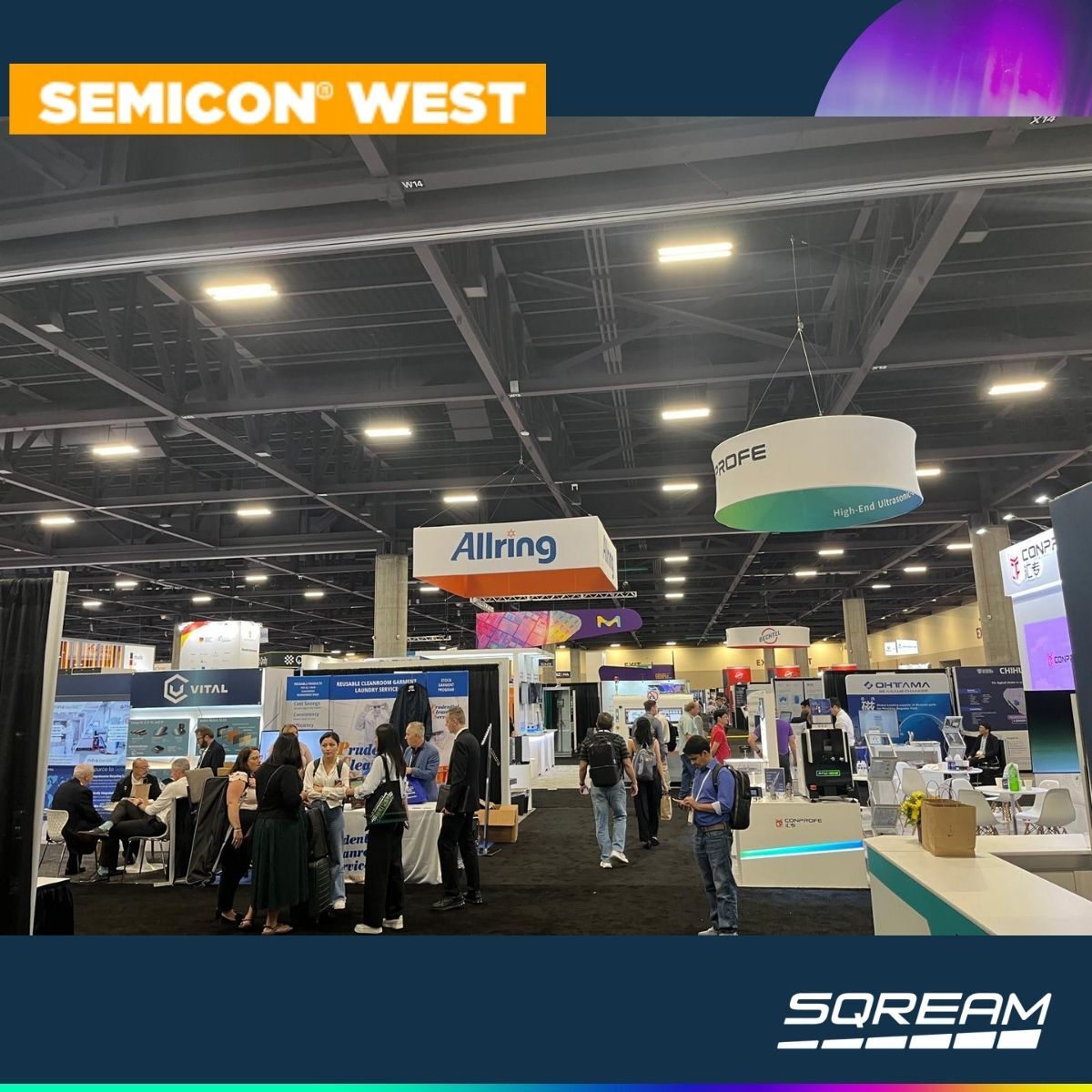 SQreamTech's tweet image. SQream just wrapped a great week at #SEMICONWest in Phoenix, where #AI and #SmartManufacturing took center stage.

Our GPU-native analytics fuels faster insights, higher yields, and the #AIFactory of the future.

#Semiconductors #GPUs