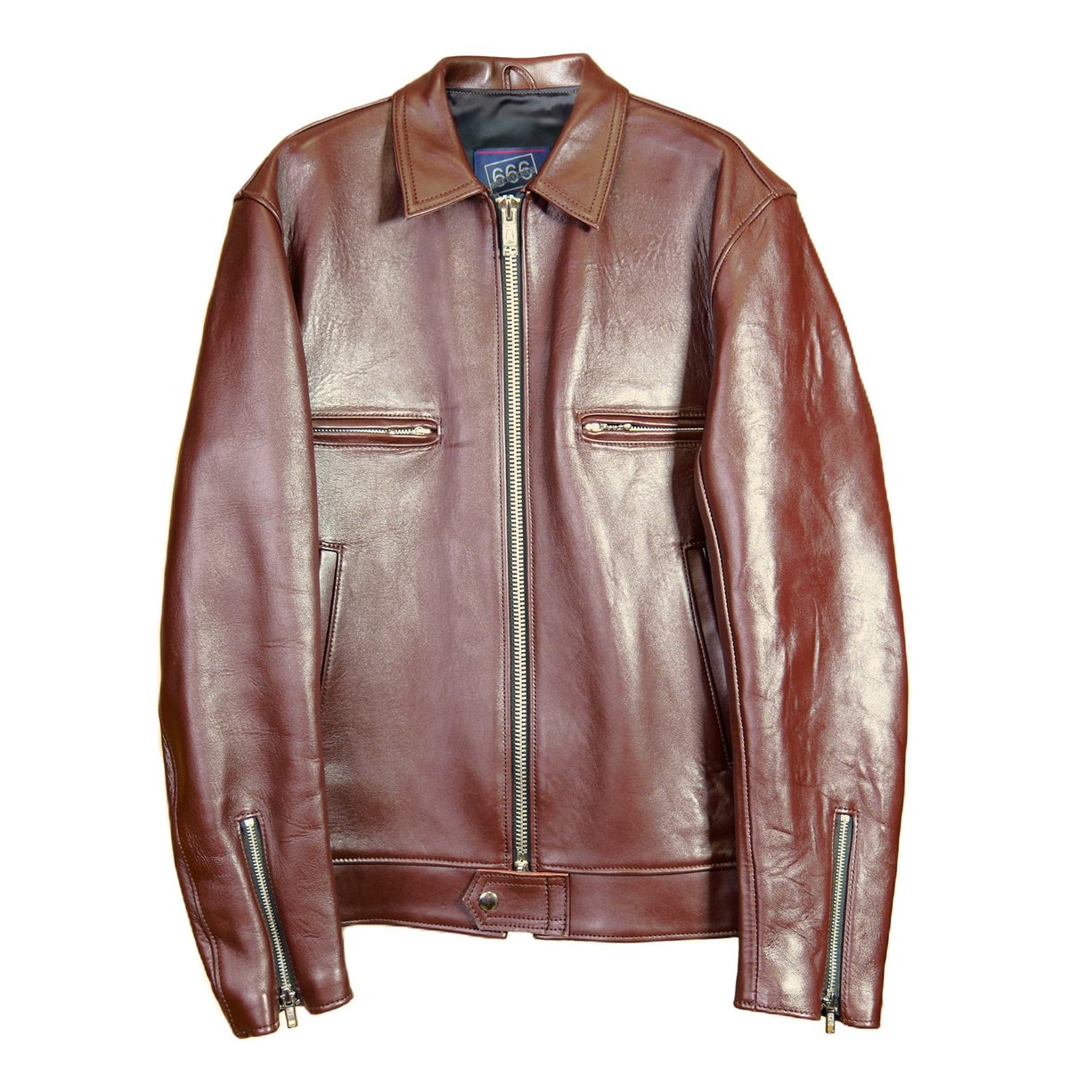 666 LJM-17TF タイトフィット シングルライダース ウールシープ 36 楽天市場】正規取扱店 666 LEATHER WEAR LJM-17TF タイト