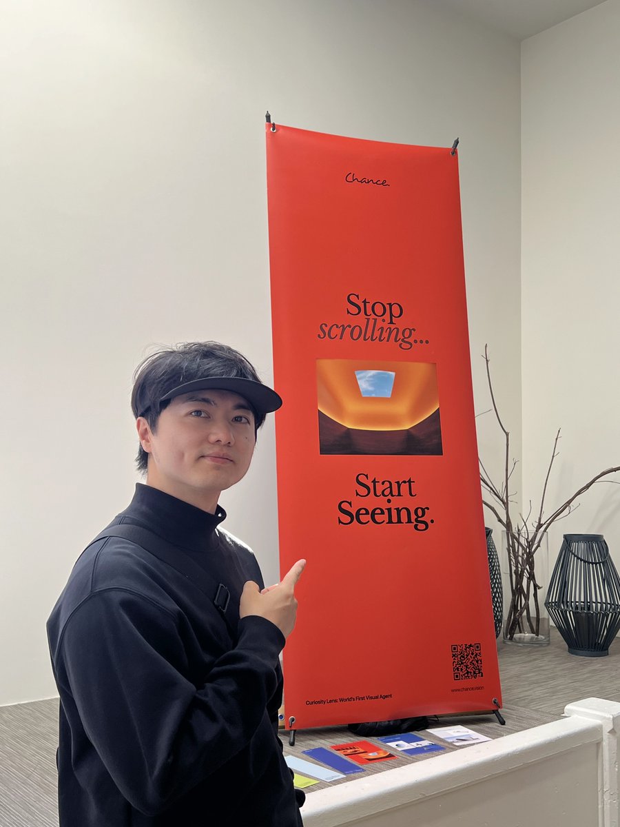 Chance_vision's tweet image. The future isn’t automated, it’s alive! Thank you, San Francisco, for all the love! Chance AI at #SFTechWeek

#ChanceAI #YourChanceToExpress #SeeingTheUnseen #VisualAgent #WorldsFirst #AIandArt #ImmersiveWithAI #AInnovation #FutureOfExpression #FutureofAI #HumanAI