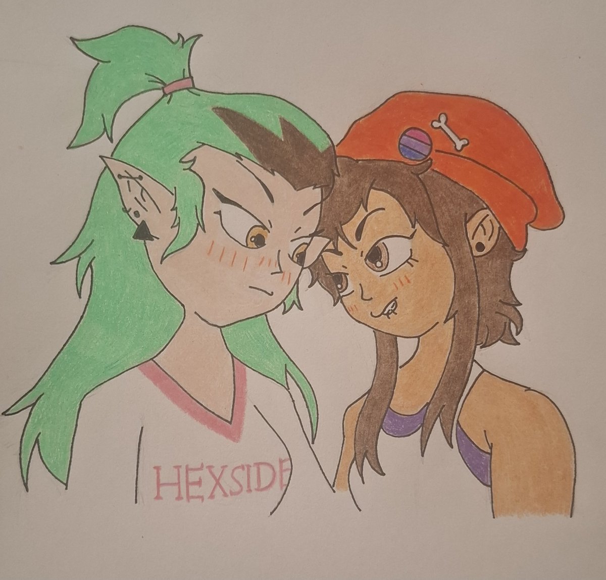 Sw0rdStyle's tweet image. Have some Beta Lumity 💚💜

#Lumity #TheOwlHouse