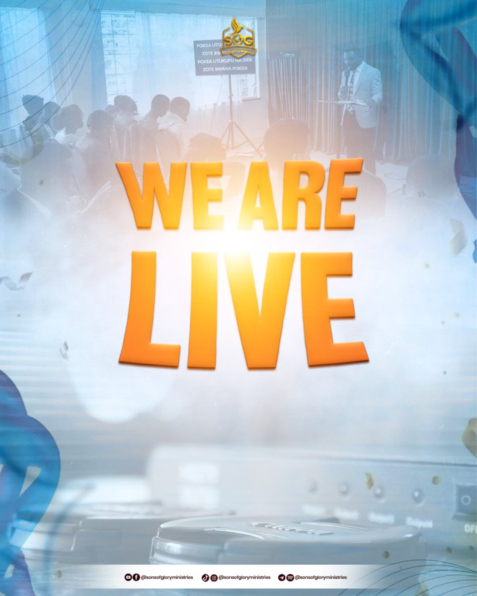 sonsofglory_ke's tweet image. Join us🔴 LIVE 🔴 on YouTube as we behold Christ realities 

#sundayservice 
#Sonsofgloryministries