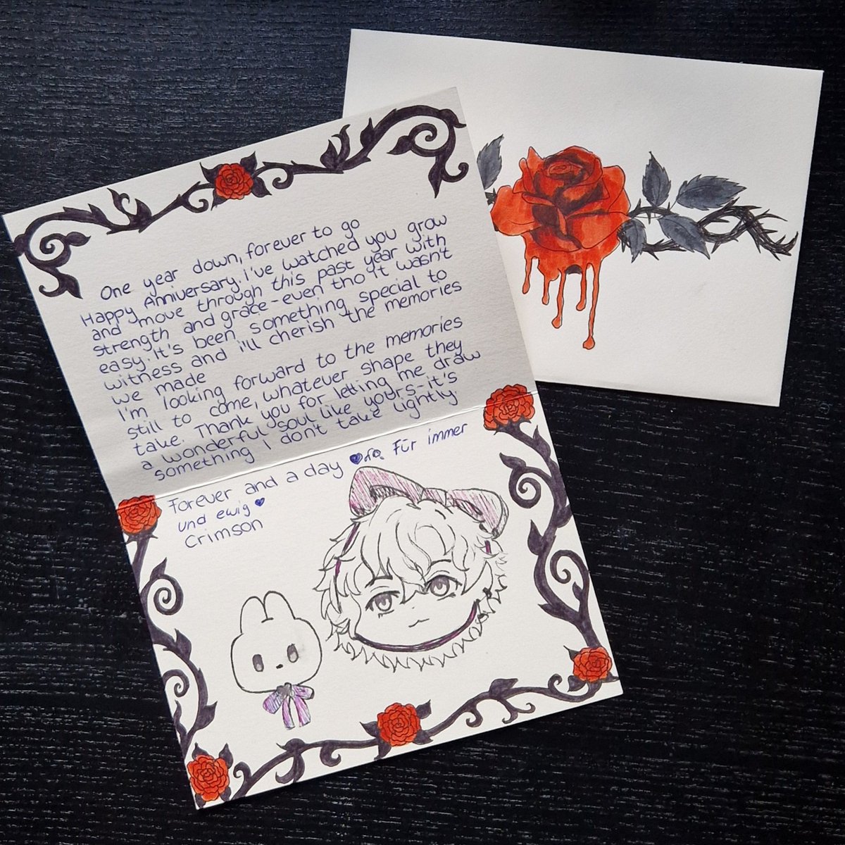 Just some words i wanted to say and many more to come...happy anniversary 🥀🖤
#CiferVersary