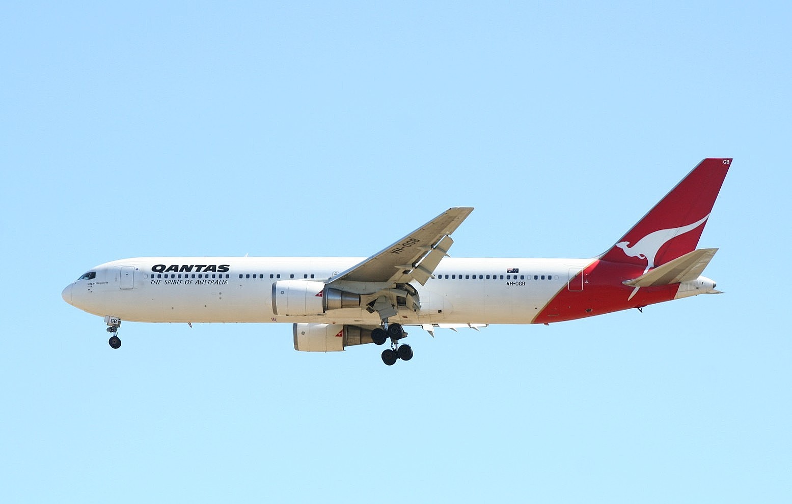 カンタス航空 B767-300 2機 カンタス航空 B767-300 2機 InFlight Model 1/200 (ダイキャスト