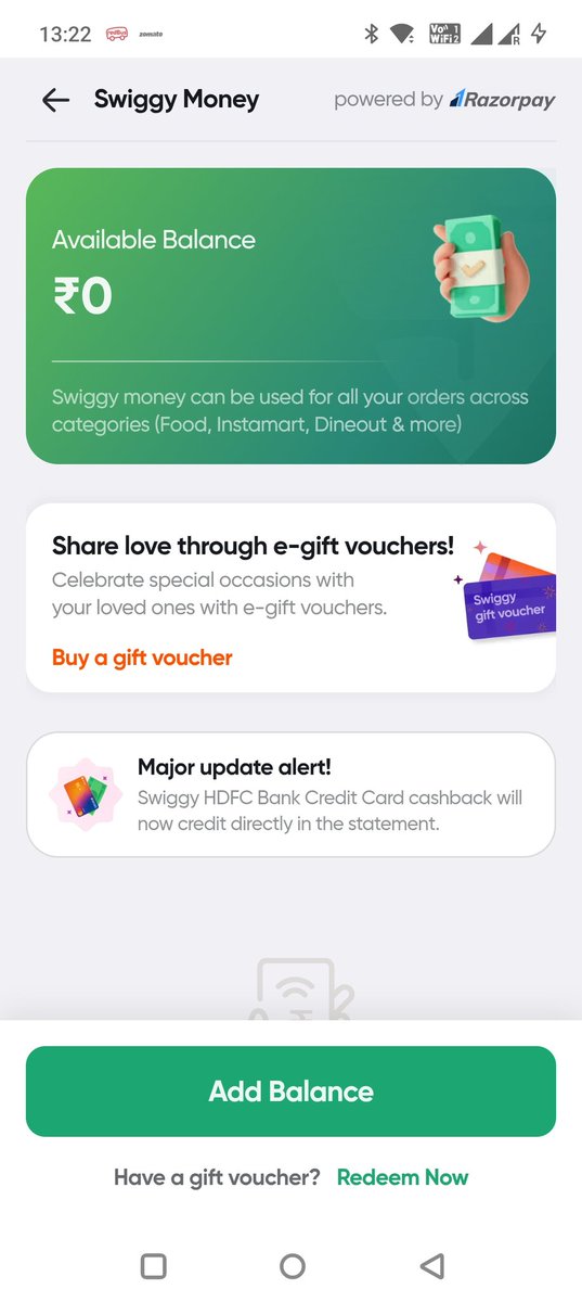 vinyk_kumar's tweet photo. @SwiggyCares @SwiggyCares @Swiggy @SwiggyInstamart 

It's been almost 3 days no refund or coupon Received yet.

#swiggy https://t.co/DfSipsTx7N