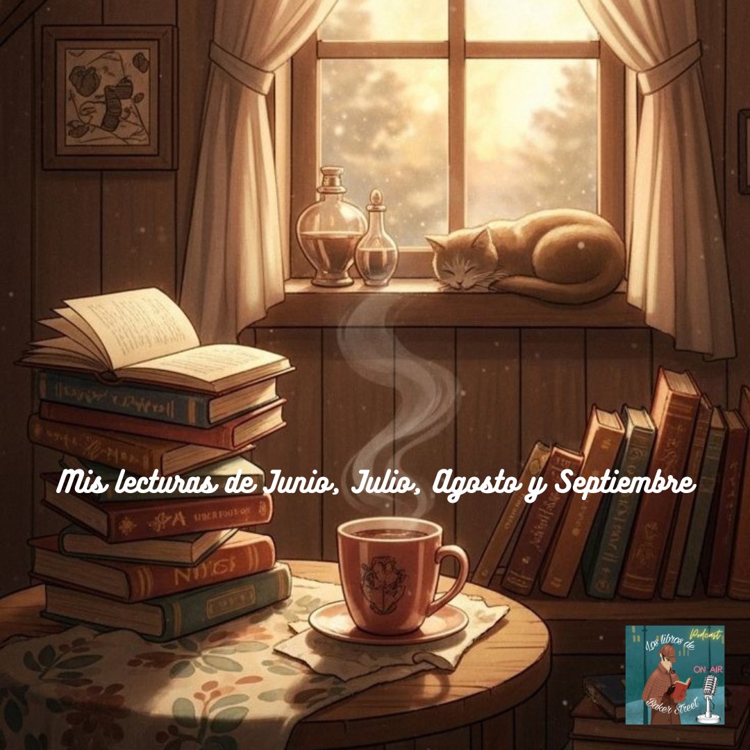 EPISODIO 5x4: Mis lecturas del tercer trimestre de 2025.(Todo lo que leí en Junio, Julio, Agosto y Septiembre)

En este episodio os hago un resumen con mi opinión de todos los libros leídos y escuchados durante todo el verano. Porque.... ¿habéis visto que he puesto cuatro meses?,