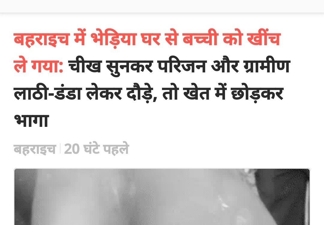 mediacellsp's tweet image. बहराइच में तेंदुए ने महिला पर हमला किया, बहराइच में भेड़िया ने कई लोगों पर हमला किया और घायल किया, लखीमपुर में तेंदुए ने बच्ची को मार डाला।
पूरे यूपी में बाघ, तेंदुए, भेड़िए का कहर जारी है लेकिन भाजपा की निकम्मी, नकारा, भ्रष्ट सरकार बेपरवाह है।