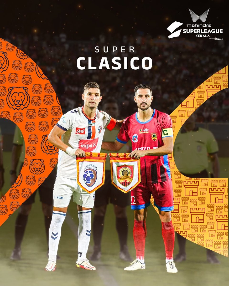 Super Sunday with Super Classico💪💥
Houseful gallery awaits at Malappuram...!

Kannur varunneda, Malappuram done😎🔥

#SuperLeagueKerala #SLK