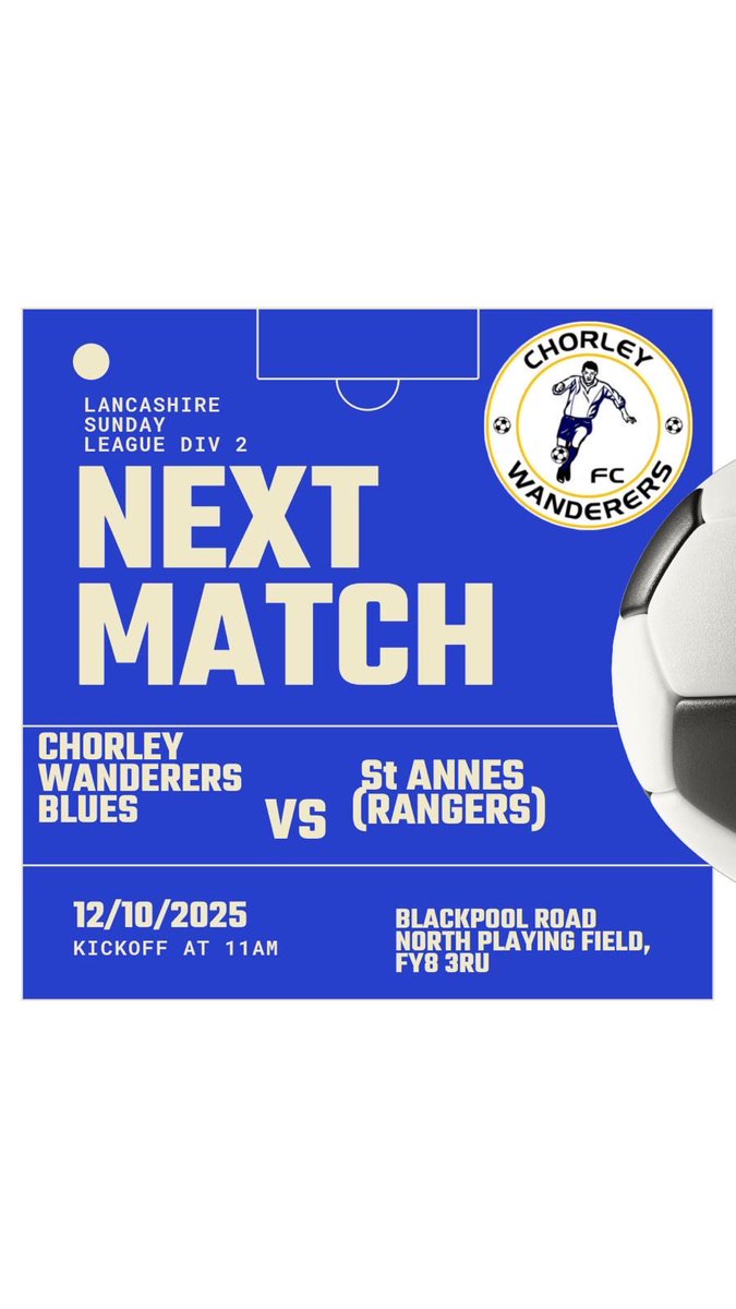 Chorley Wanderers FC (Open) (@chorleyw_openfc) on Twitter photo 