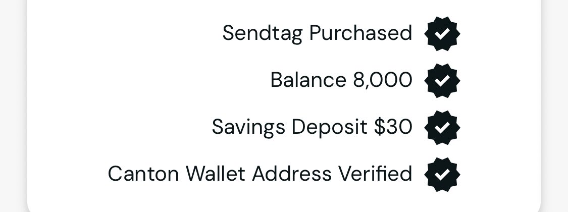 ThompsonWi85197's tweet photo. Ladies and gents, it’s my birthday 🎉

Your drip isn’t completed if you aren’t receiving drip on canton wallet yet. 

8k $SEND balance gets you 2.5 $CC per drip and $SEND reward.

Check the requirements to get verified on send app below.

Say a prayer for me through send note 🎉 https://t.co/hsS2MzoPeS