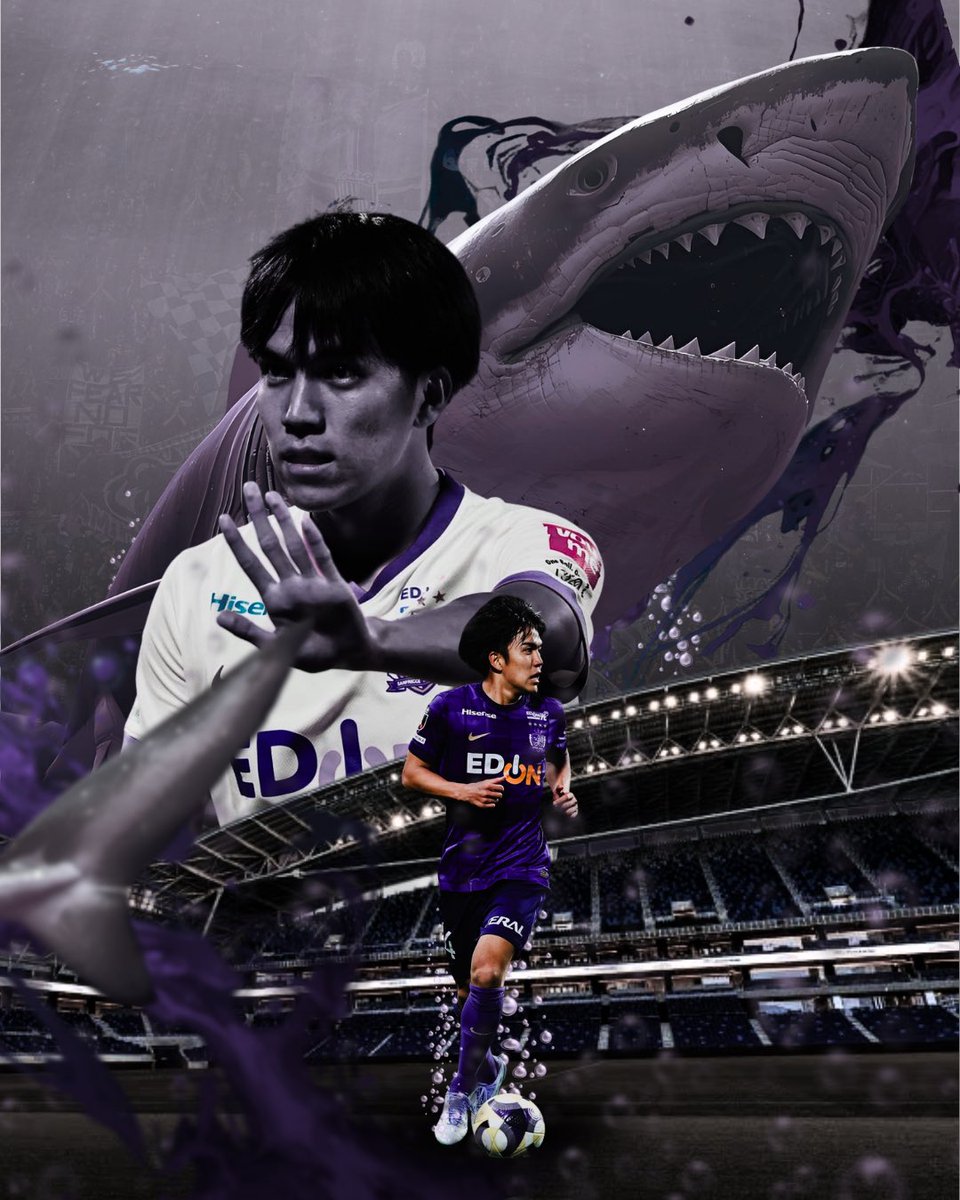 田中聡×サメ🦈

【　無慈悲な狩人　】
狙われたら最後、身体ごと潰されて
ボールを狩り取られる

ラララーラ　ラララーラ　オー田中聡♪
オーオオー　オーオオー　オー田中聡♪

次は加藤陸次樹で作りたいです
皆様の加藤選手に対するイメージは？

#サンフレッチェ広島
#サンフレ
#sanfrecce