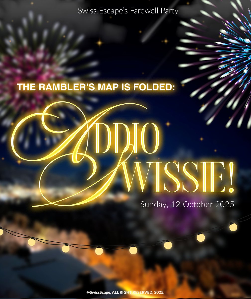 Thank you, Swissie! tweet media