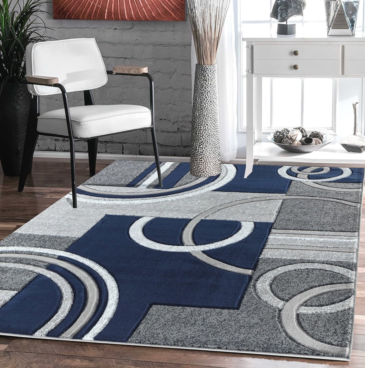 RoomPlannerd's tweet image. Glory Rugs Area Rug Modern Soft Hand Carved Contemporary Floor Carpet with Premium Fluffy Texture for Indoor Living Dining Room and Bedroom Area (2x7, Navy)

 Rating ⭐ : 4.7
 Check Amazon price &amp;gt;&amp;gt; 🔗 : amzn.to/3nElnvD
