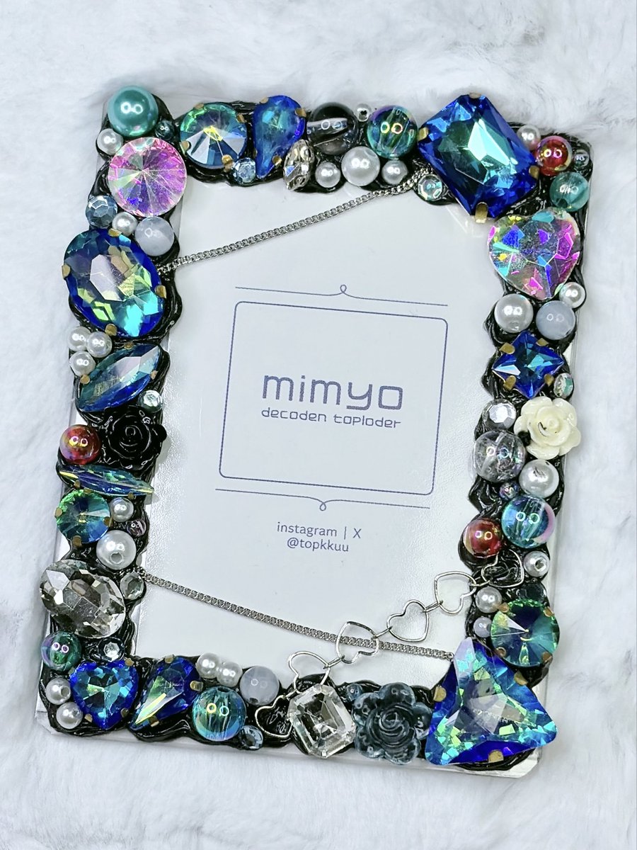 topkkuu's tweet photo. Mimyo 데코덴 탑꾸 마켓 (10月)
https://t.co/DymtdP1Pjr

🖤005 topaz dream
🩵price : 1.6

#데코덴탑꾸 #탑꾸 #데코덴 #산리오 #탑로더  #커미션 #파샤 #포카 #포카홀더 #보석탑꾸 #커미션 https://t.co/1Y2JH8c63i