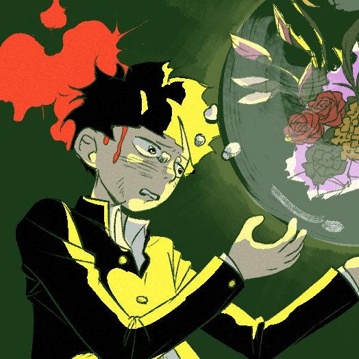 #mp100 
모브가 좋다..