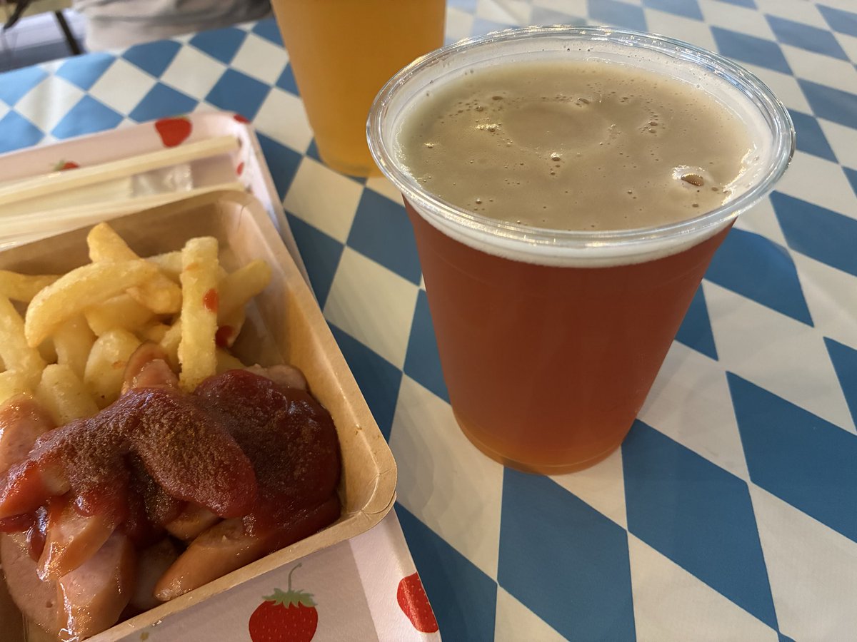 吉祥寺オクトーバフェスト🍺
ドイツビールは美味しい🇩🇪