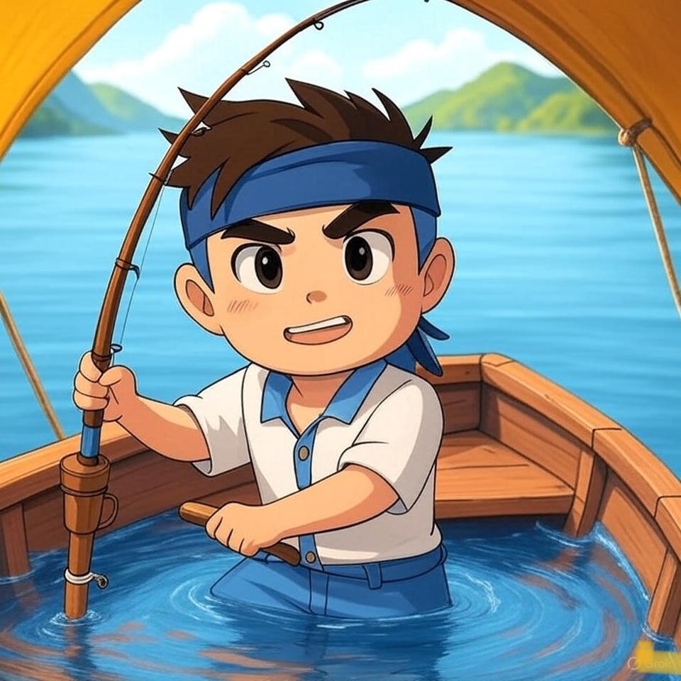 I can’t wait to cast my first line in <a href="/LumiterraGame/">Lumiterra (mainnet arc)</a>'s Fishing Game on Mainnet 🐟🎣

The moment I catch my first digital fish, just know it’s over for the leaderboard I’m becoming the Fisher King of Lumiterra 😂

Mainnet, hurry up… my fishing rod is already shaking with