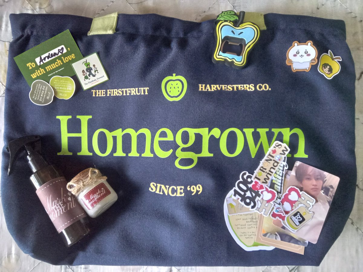 pulchritidinuos's tweet image. ✨️lil late postings, received 9.26 ✨

My 116th p.o.

Thank you po @fruitsof82 for this wonderful project to help the farm and fishing folk community and 
@somedaydream_  and @doieyucart for the scents and stickers freebies💚🍏 

Salamat din po for accommodating my request💓