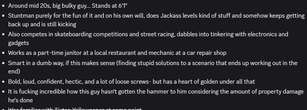 also throwing out another bone on some info i've written down for my take of the fella ☝️👀NOT MUCH but its smth.....