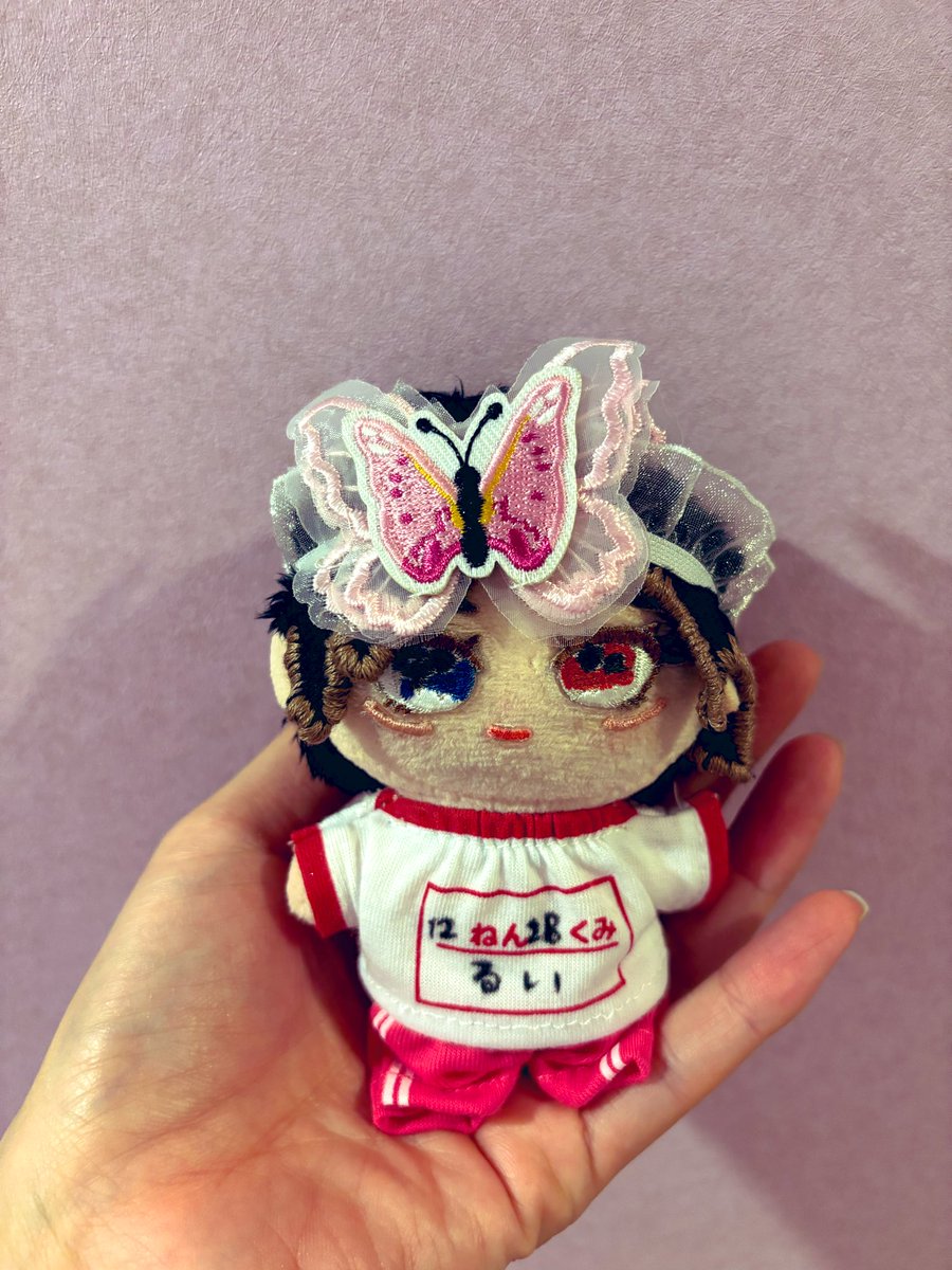 api4lov's tweet image. 【xlov】
baby ruiちゃんの
秋の運動会🏃‍♀️‍➡️

今日のファッションは
日本🇯🇵の体操着です。

#ぬい活
#推し活
#rui