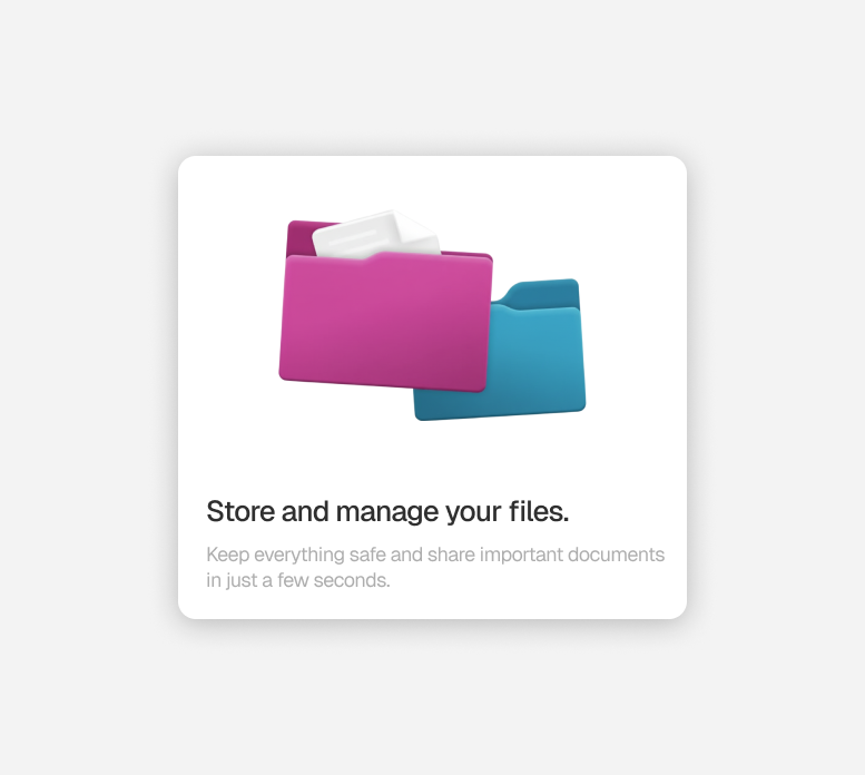 MahmudHxn's tweet image. Clean and minimal file storage concept focused on simplicity, speed, and trust.