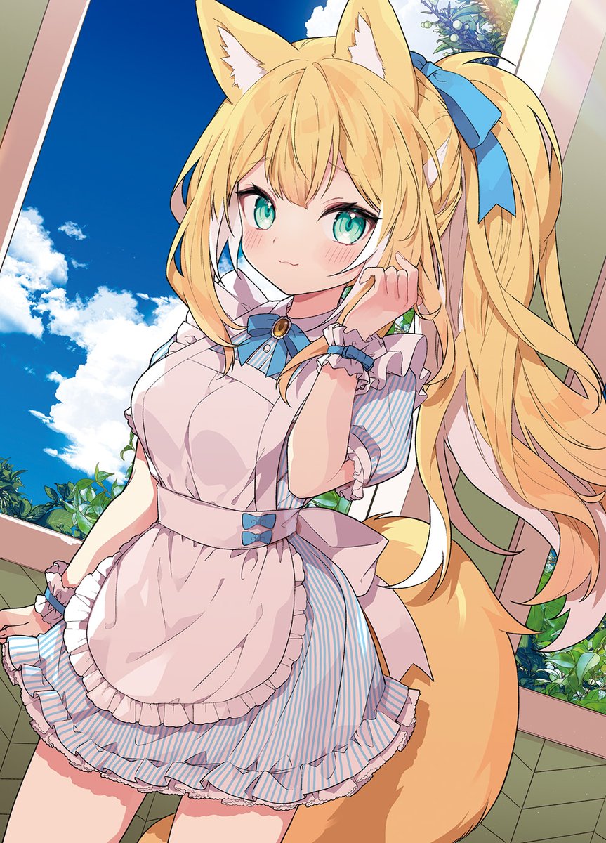 ポニーテールふわふわきつね🦊