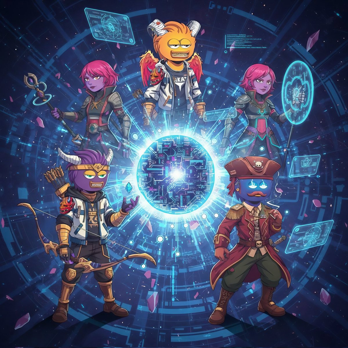 Ana_nft28's tweet image. Gmonad💜 Galloca💜
&quot;The moment has arrived! 🚀 Our Mainnet has successfully launched, opening the gates to a new world of possibilities. Get ready for an unprecedented adventure! ✨ #MainnetLaunch #Crypto #Blockchain #FutureIsNow