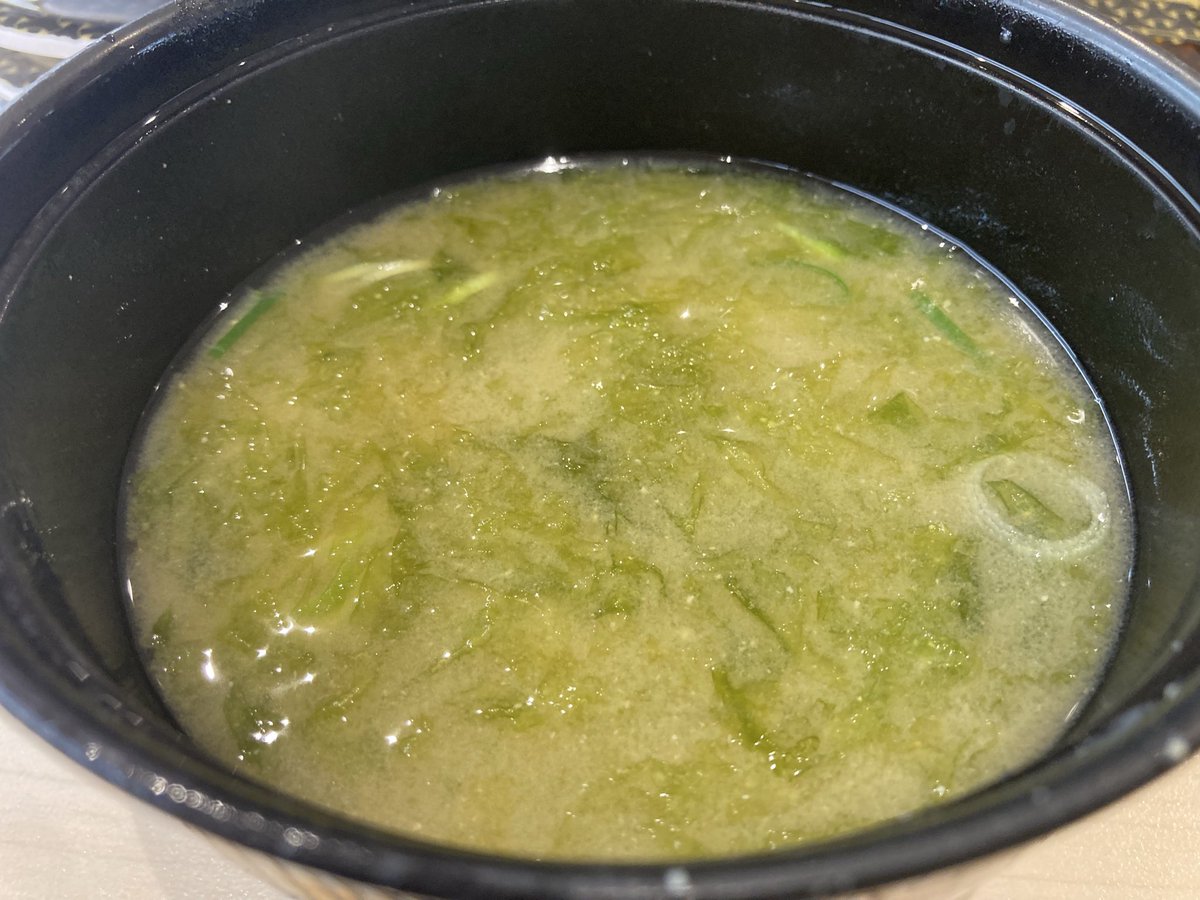 あおさの味噌汁ははずせない！
