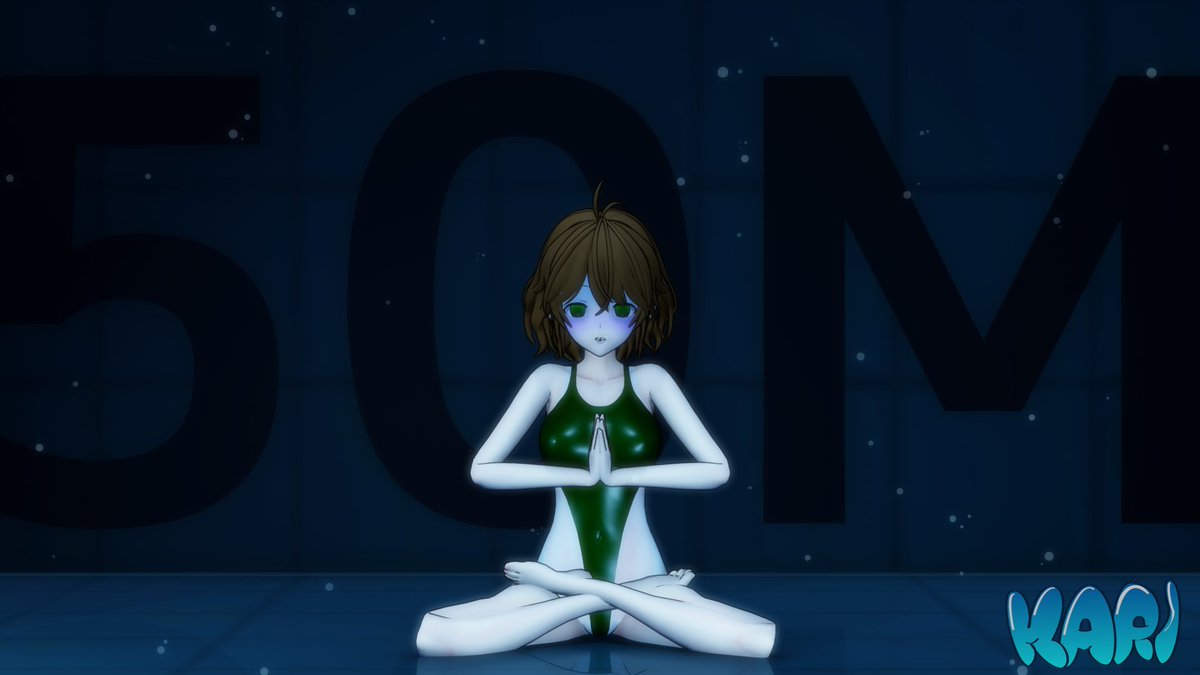 Alright class, we're going to start our meditation! Get all those bubbles out and take a nice deeeeep breath in~