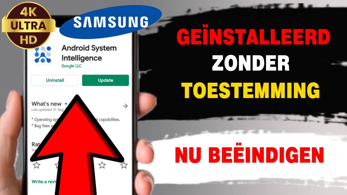 websticknl's tweet image. 👁️ Je Android ziet ALLES – zo bescherm je jezelf (Samsung)  youtube.com/watch?v=Yw186F…    #Android #Samsung #Android14 #Android15 #Privacy #Spionage #Beveiliging