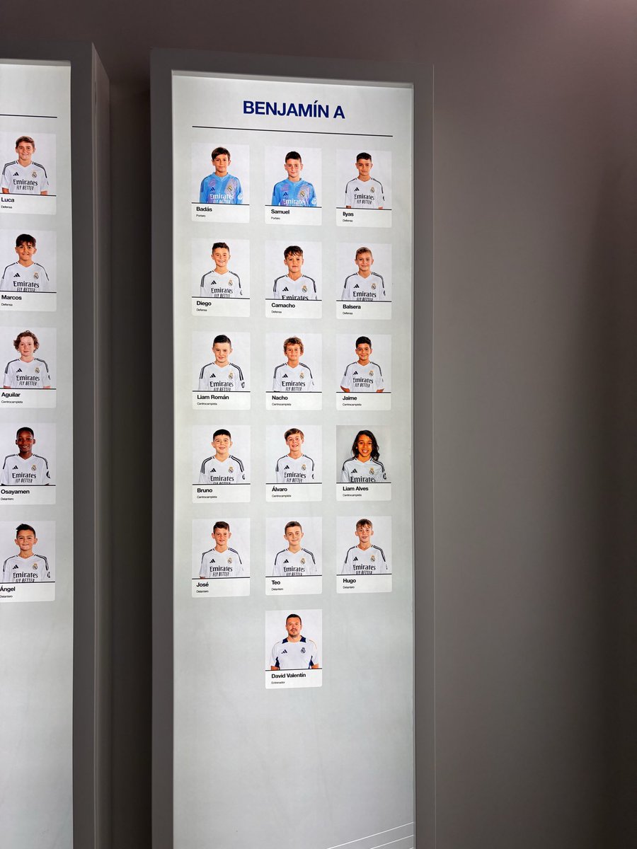 ben_andreos's tweet image. 🏟️ Santiago Bernabéu Stadium Visit My @SundayShare10 

Had the opportunity to tour the Santiago Bernabéu, and one thing that really stood out was how Real Madrid recognise and celebrate their academy structure.

Throughout the stadium, there are photos of every age group — from…
