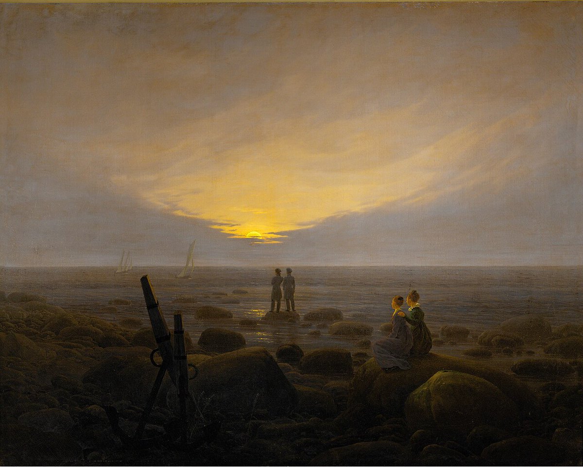 josettehersent's tweet image. Ce qui nous devance
dans cette attente infinie
n&apos;appartient qu&apos;à nous

#haïku 

🖌 Caspar David Friedrich