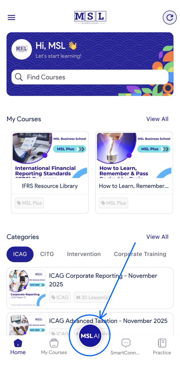 mslbusiness_sch's tweet photo. Introducing MSL AI — The Future of Learning is Here

After months of research, development, and model training, MSL Business School is proud to unveil MSL AI — a next-generation learning assistant built to transform how students learn, think, and prepare for professional success.

MSL AI represents a new era in education — where human intelligence meets artificial intelligence to create deeper understanding, faster learning, and truly personalized support.

Developed in-house using advanced large language model technology, MSL AI is designed to make world-class tutoring accessible anytime, anywhere. It reflects our ongoing commitment to redefining business education through innovation, excellence, and technology.

This is just the beginning.
Welcome to the future of learning. Welcome to MSL AI.