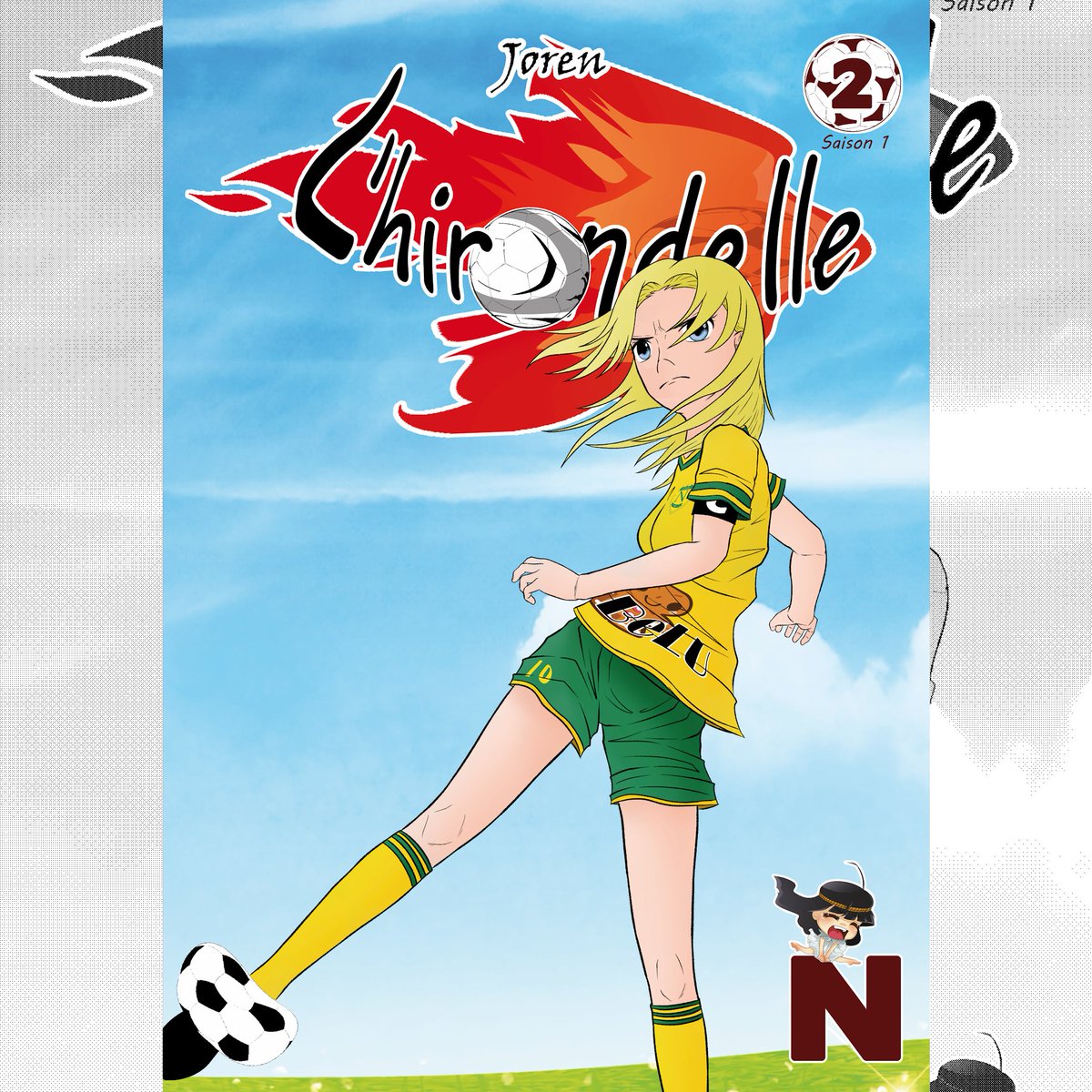 jorenilya's tweet photo. Coucou à tous, les amis 😊 !!!
J'ai l'immense plaisir de vous annoncer que le tome 2 est enfin terminé 🤘.
Petite info, il sortira le 12 novembre prochain 😉.
Bon dimanche à tous 😊 !!!
.
.
#manga #football #footballféminin #footféminin #nantes #mangafr https://t.co/yO7IXuIUwy