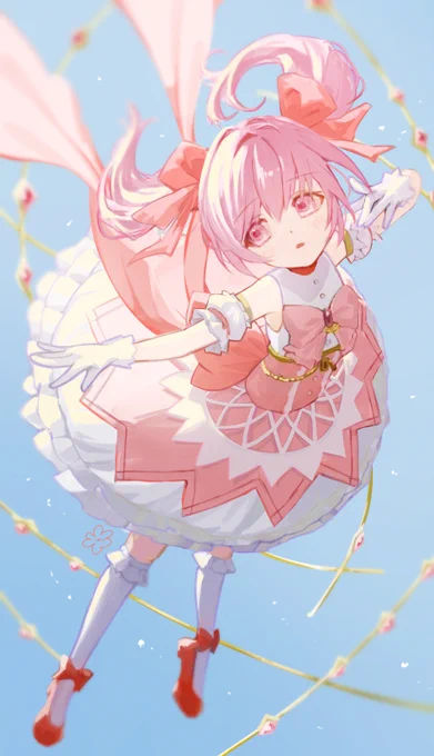 ワルプルギスの廻天のまどか衣装かわいすぎ #魔法少女まどかマギカ