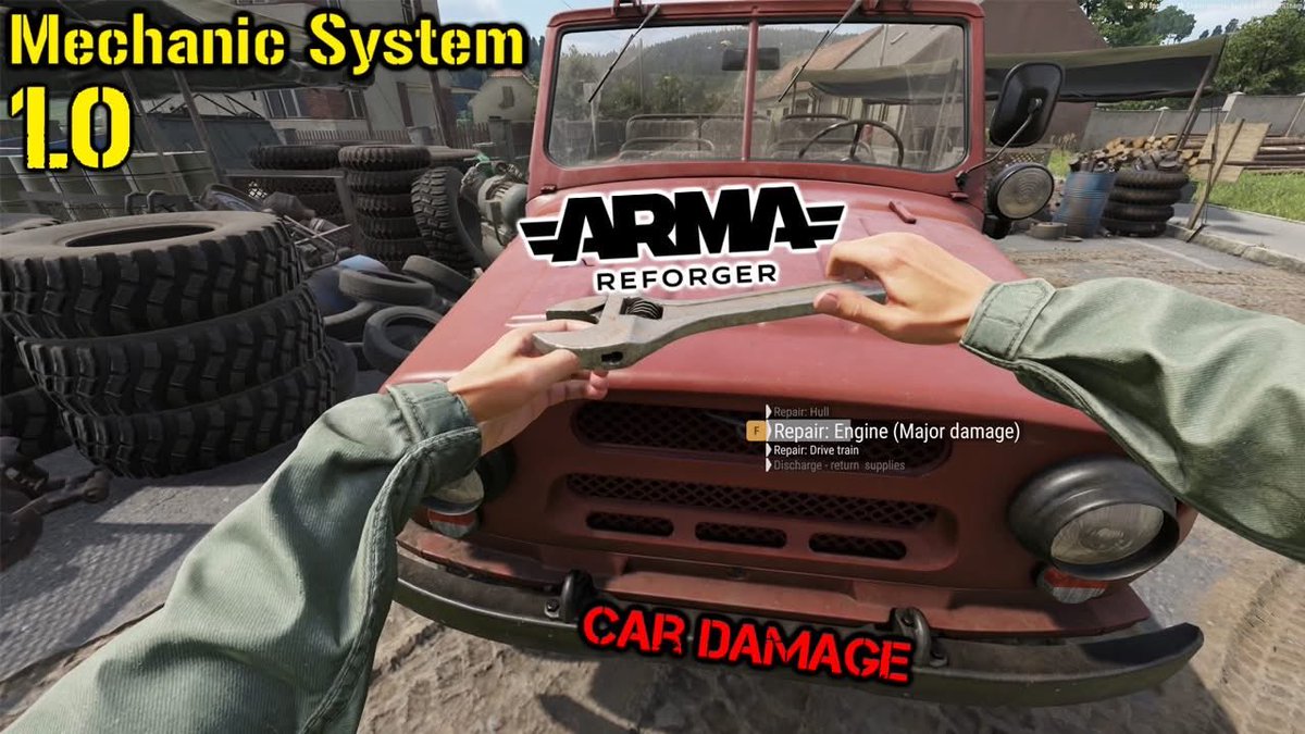 TaskForceGamin's tweet image. Two years ago on #armareforger you built Vehicle Depots and use a Wrench to fix your Car. You can do a lot more now. @ArmaPlatform