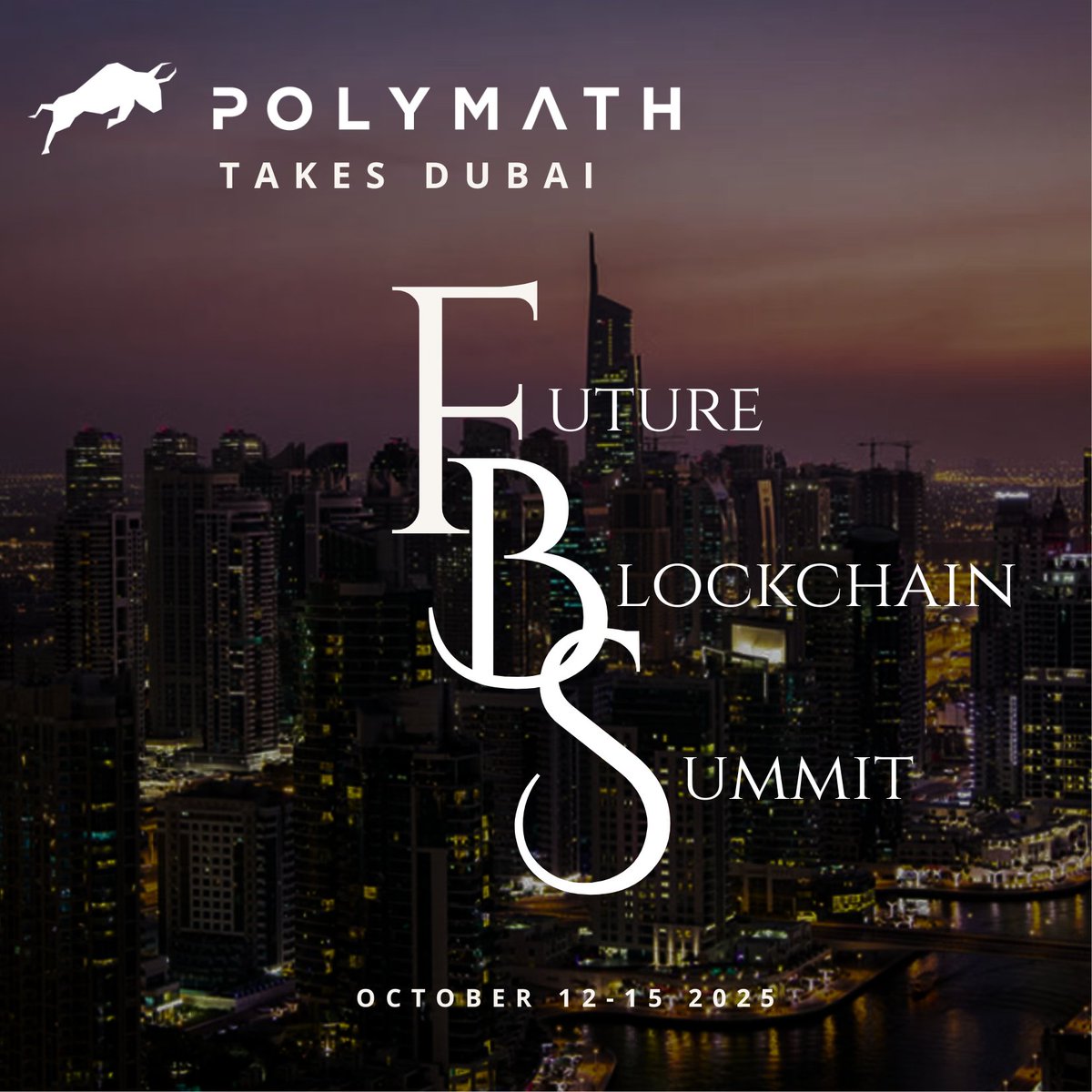 PolymathNetwork's tweet image. Day 1, we&apos;re ready for you. 
Catch Polymath at the Luna Pavilion at Future Blockchain Summit from the 12-15 of October here in Dubai! 

@tokenizevince is on the ground, keep an eye out for him to book some time with him.