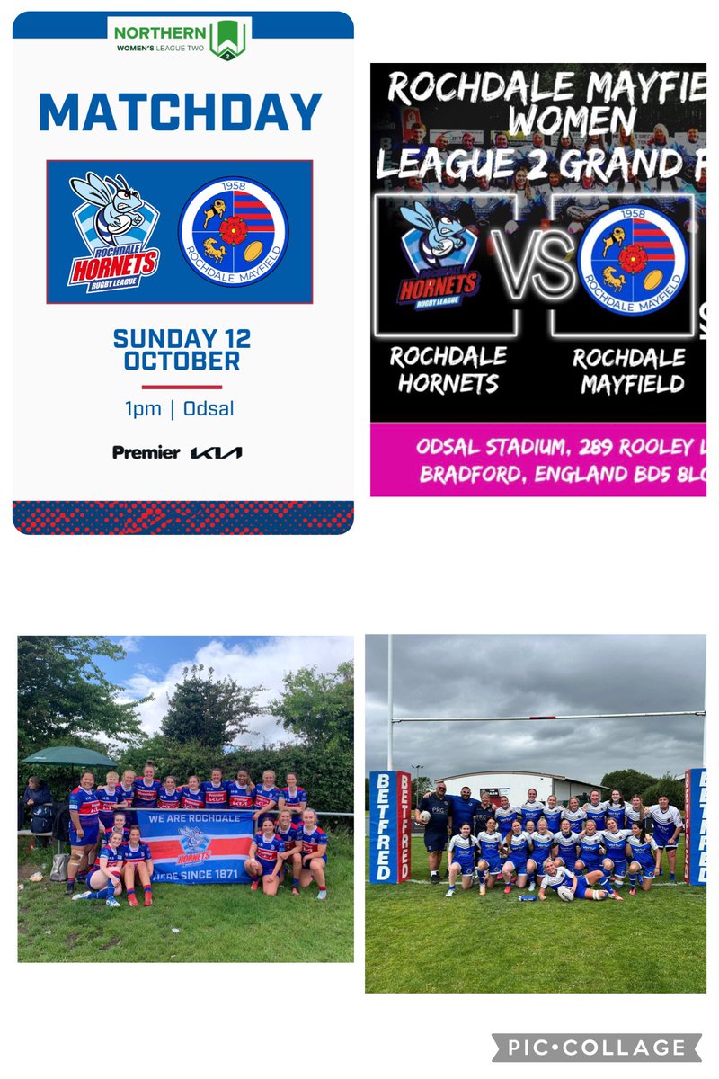 AAAPest's tweet image. What a day not just for #Rochdale but for RFL Womens Rugby League both Rochdale women’s teams in the League 2 grand final today 💪🏻👏🏻👏🏻🏉 🏆 🥇 🥈 
Proud to be sponsors of @RochdaleHornets and @Mayfieldrl 
Good luck to both teams 
#TeamRochdale
#proudsponsors
#rochdale
#GrandFinal