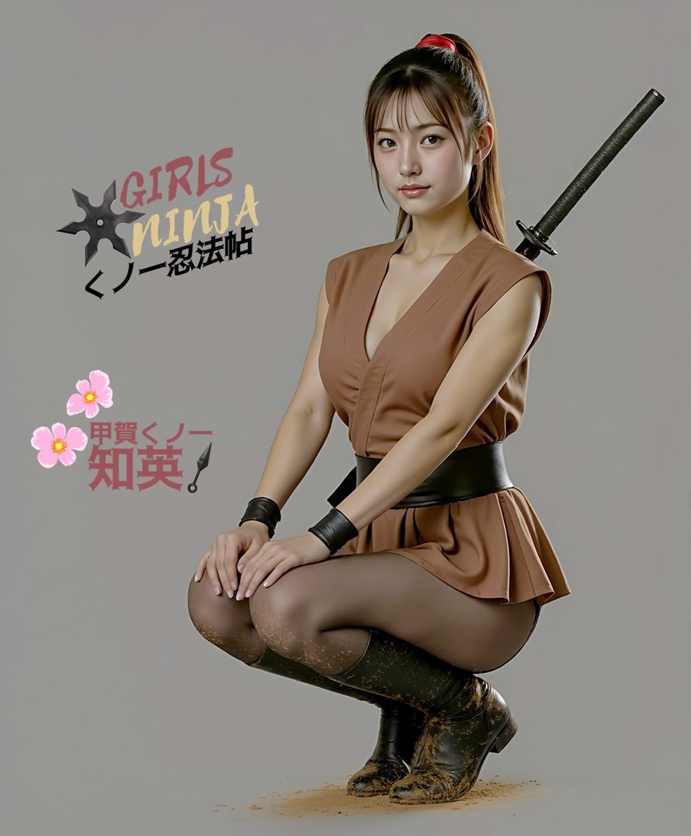 KunoichiHeroine's tweet image. 甲賀くノ一の知英✨
くノ一の膣内に宿る処女玉を狙う影凶団の凶悪忍者たち。新たな刺客『天狗凶』が美少女くノ一全滅作戦を始動したとの情報が…。気を引き締めて警戒任務だ!
負けるな知英👊🏻
#kunoichi #ninja #くノ一忍法 #女忍者