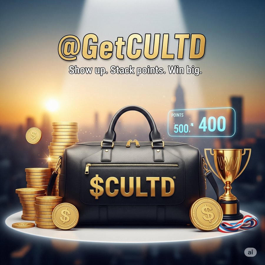 ramelex123's tweet image. You can fake hype, but you can’t fake consistency. That’s why I back @GetCULTD. #BeCULTD #Web3Standard $CULTD