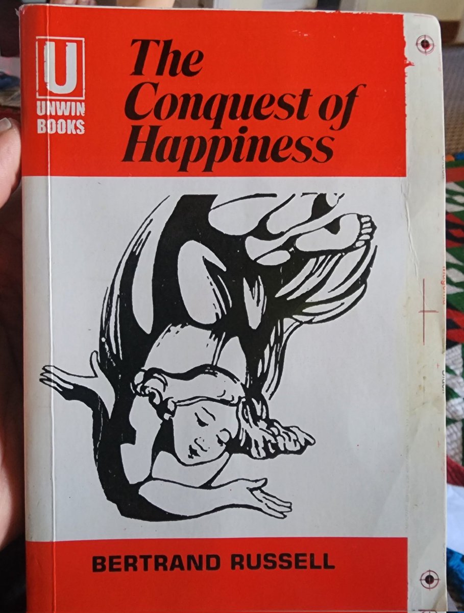 raja_farry's tweet image. The Conquest of Happiness is not just a philosophical book—it is a guide to living well. Calm, wise, and grounded in common sense, it reminds us that happiness is not a gift but a habit of mind that can be cultivated. An excellent read!!
#literature #readersoftwitter