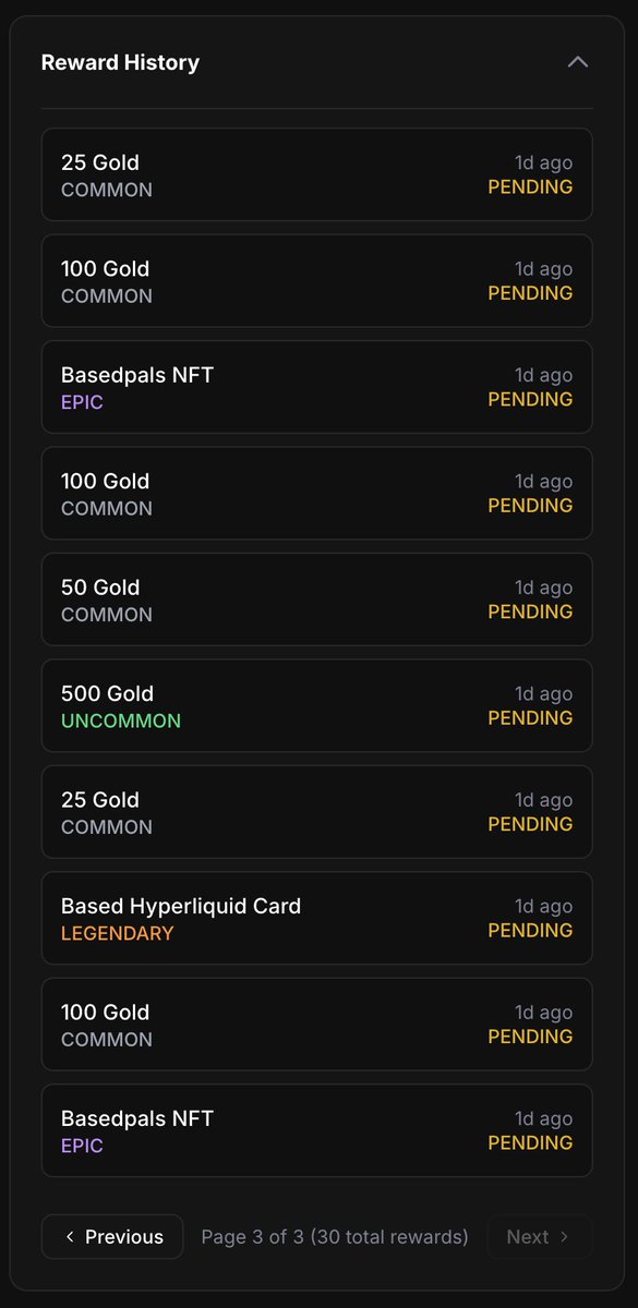 Probably the luckiest 10 box unboxings.

2 Basedpals NFT and 1 Hyperliquid Card.

Based &amp; Hyperliquid.

<a href="/BasedOneX/">Based</a> <a href="/edison0xyz/">Edison</a> <a href="/LH_0302/">L</a>
