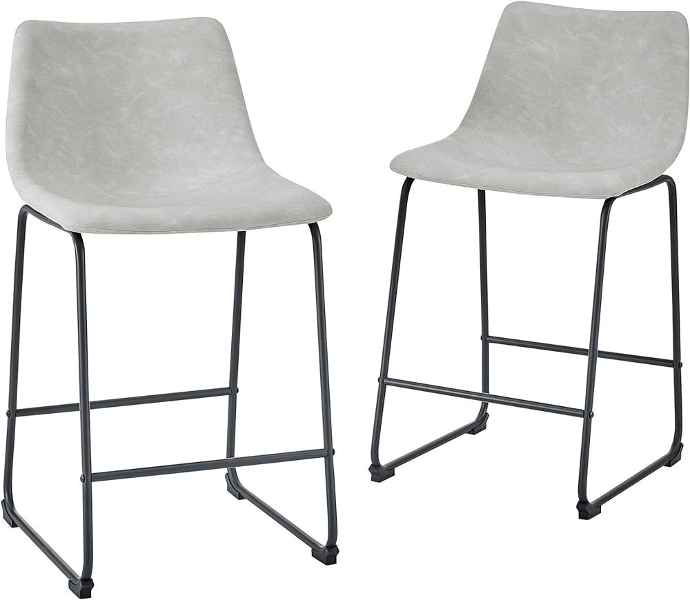 nextgen_deals's tweet image. $77.xx (reg $246.xx)
Walker Edison Douglas Urban Industrial Faux Leather Armless Counter Chairs, Set of 2, Grey

amzn.to/3WF7eMt #ad