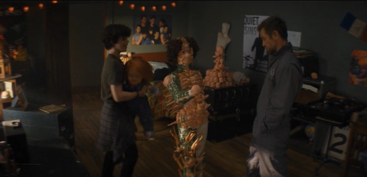 Daily_Chucky's tweet image. 4 years ago, the Chucky: Series first premiered on SYFY with ‘Death by Misadventure’ #ChuckySeries