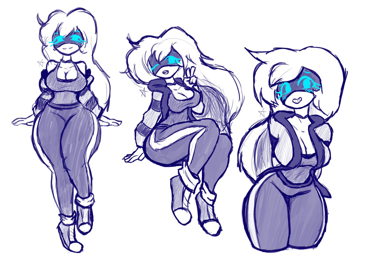 Finished comms for <a href="/CaptainCozy1/">🧁Captain Cozy :D ☕</a>, Capitana is very cute :3