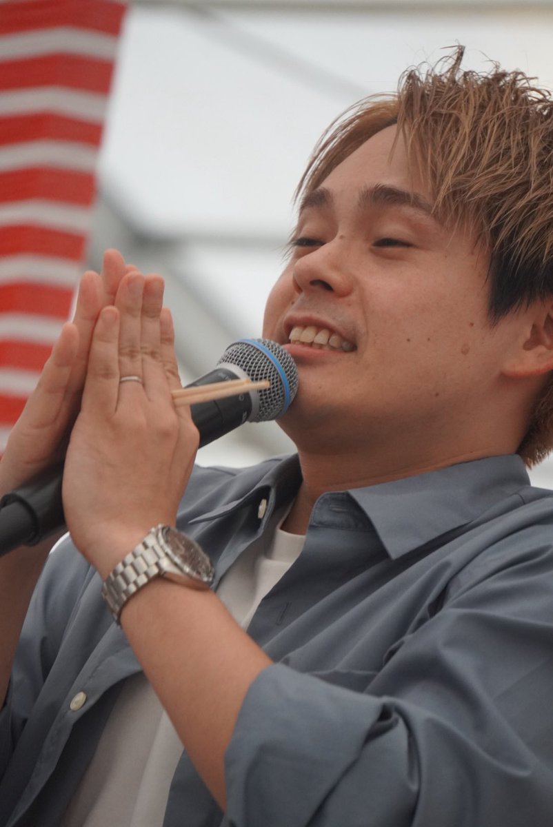akingo48's tweet image. 2025.10.12(日)
大阪グルメEXPO2025 MATSURI LIVE
祇園木﨑さんpart8

いただキザキ🙏
発動！！！！！

#祇園
#木﨑太郎
#ぎお活
#大阪グルメEXPO