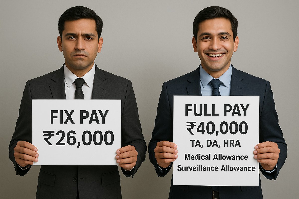 हर दिन मेहनत, हर दिन संघर्ष,
फिर भी क्यों वेतन में तड़प,
अब और बर्दाश्त नहीं करेंगे,
सच्चा हक़ हम लेंगे,
#Remove5YearFixPay को ट्रेंड बनाएँगे।
#Remove_Fixpay_in_gujarat
#શોષણમુક્તગુજરાત