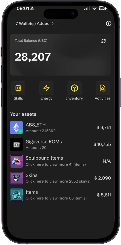 Hisu0x's tweet photo. Giga Tracker just got a major update!

As many of you know, I’m one of the @playgigaverse Builders, and I’ve just pushed a new update for the Giga Tracker App — built by players, for players.

Here’s what’s new in this version 👇

1️⃣ No more limits for free users — You can now use all features completely free, no paywalls or restrictions.

2️⃣ Full item visibility — The app now shows every single item in the game, including new fish from the ongoing fishing event 🎣.

3️⃣ Trade history tracking — Added a trade history feature so you can flex your trading skills and review your in-game moves 💰.

🧵 Detailed breakdown of each feature will be in the thread below 👇