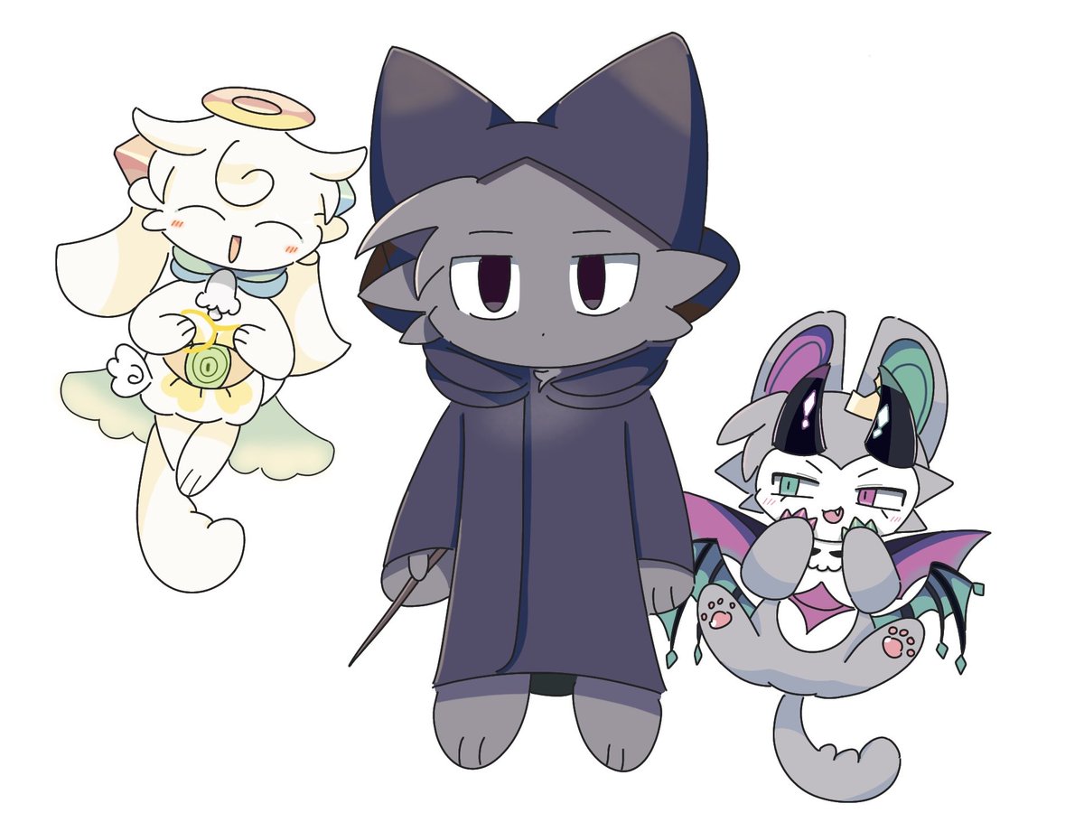 rhythmfurryy's tweet photo. draw all the makemon!
12. Kupyadel, Solomon and Debirun
#でびコネ
#魔けモン
#まけもあーと
#makemon
#마케몬 https://t.co/6MqvuovxLa