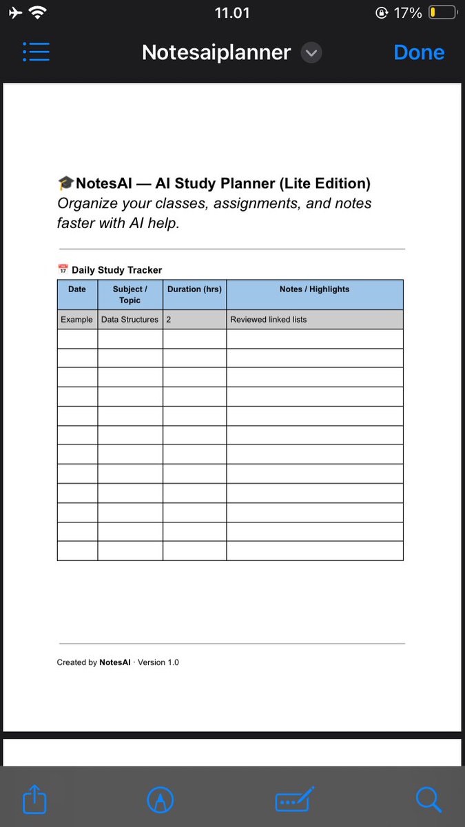 notesai_online's tweet image. You don’t need more discipline.
You need structure.

That’s why I built NotesAI – AI Study Planner 🧩
Organize your study sessions &amp;amp; let ChatGPT help you take smarter notes.

🎓 $7 — instant download
🔗 ko-fi.com/s/43703a8c28
#StudyTwt #AITools #productivity